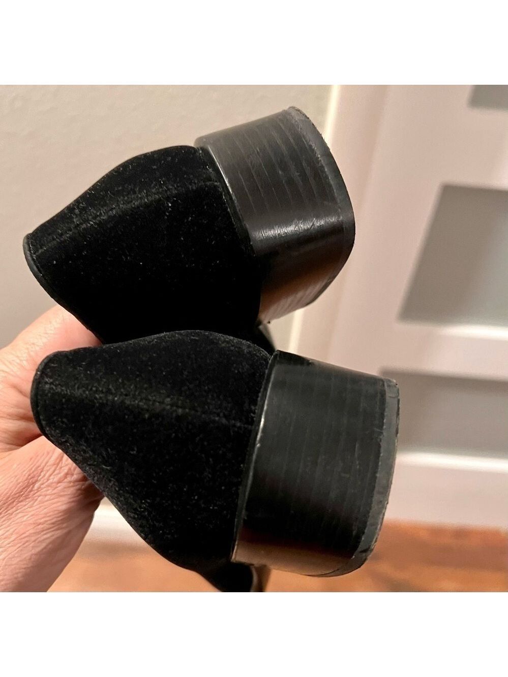 Moschino black suede loafers. Made in Italy Size 37 - Picture 4 of 9
